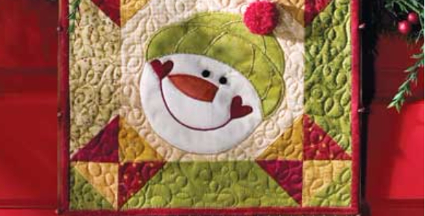 snowman quilt