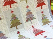 Santa's Tree Farm quilt Wendy Sheppard