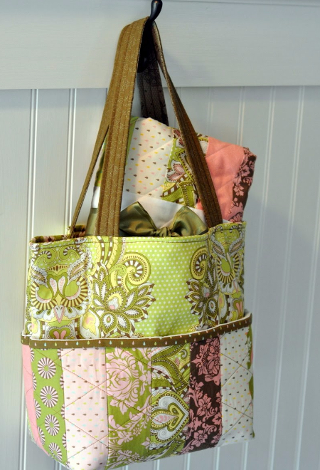 jelly roll tote bag