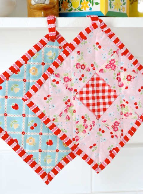 pot holders quilt pattern