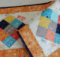 scrappy nine patch table runner