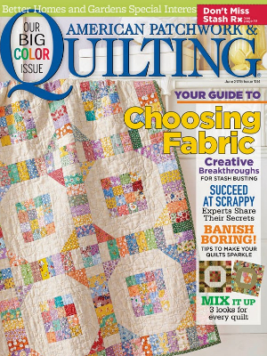 american patchwork and quilting June 2015