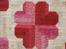 Extra Ordinary Quilts Judy Martin Hearts quilt