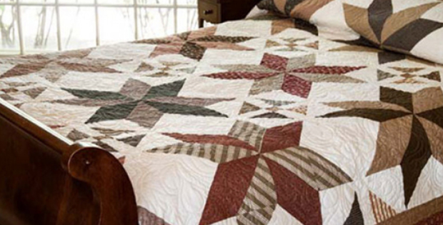 Layer Cake Orchard House Dashing Stars Quilt