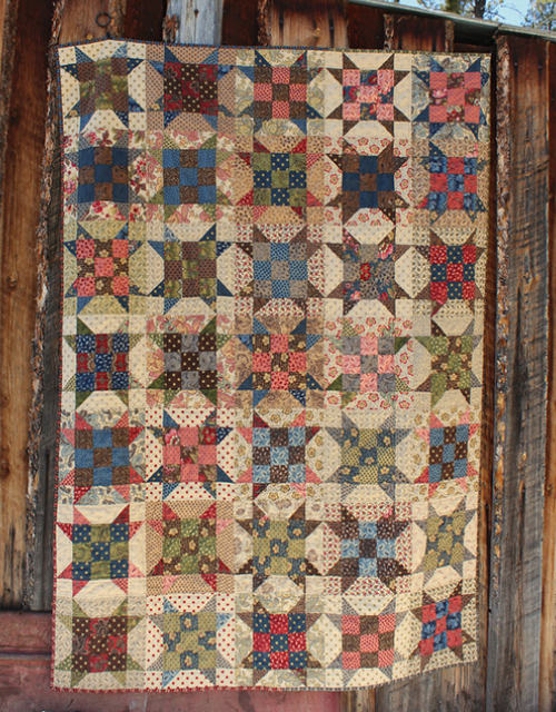 Sisters Choice jelly roll quilt
