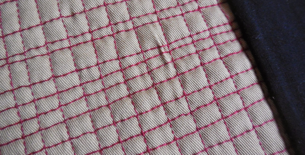 how to stop puckering in straight line quilting