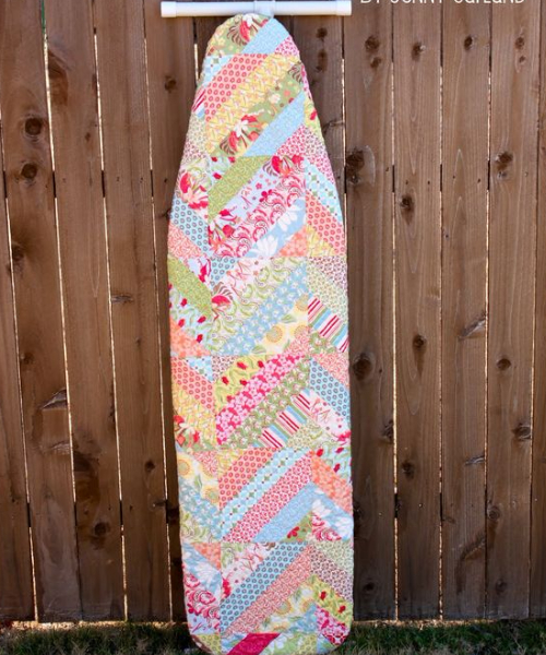 ironing board cover using jelly strips