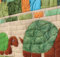 Turtle Quilt for kids Double Jumble