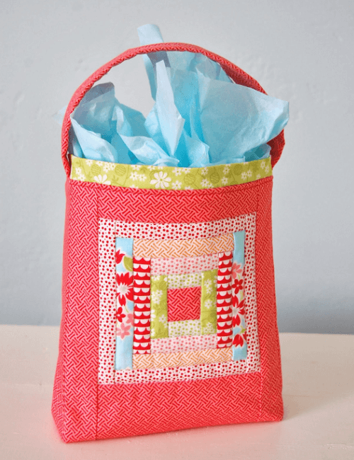 handmade gift bag quilters