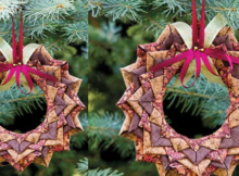 no sew ornament wreath
