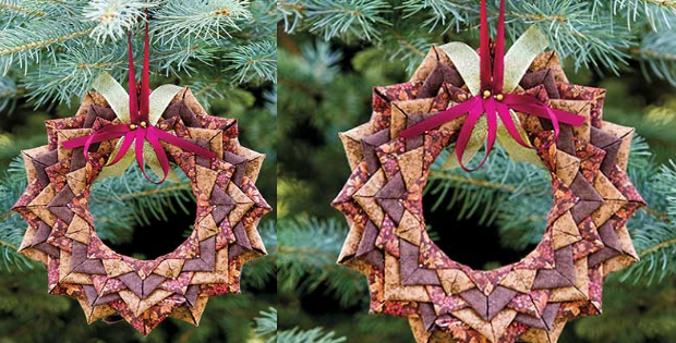 no sew ornament wreath