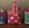 Santas Cookie Bucket Fabric Basket