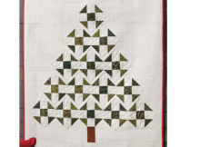 o christmas tree wall quilt