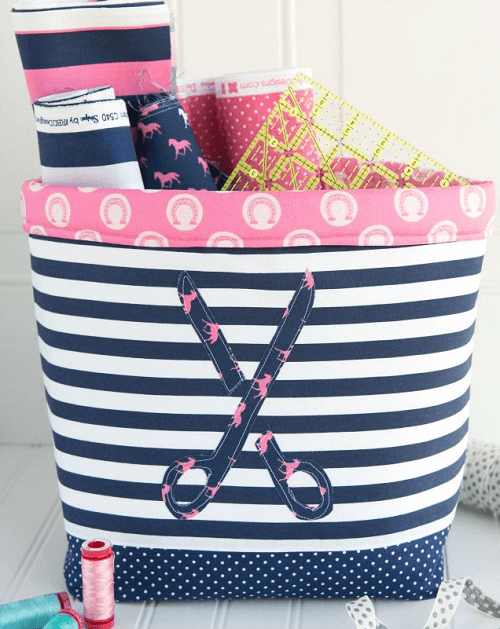 sewing room fabric basket1