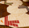 snowman quilted table runner