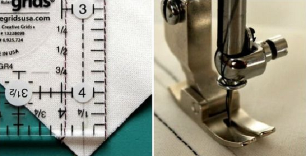 accurate piecing quilt blocks quarter inch presser foot