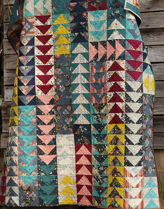 flying geese quilt fons and porter flying geese ruler