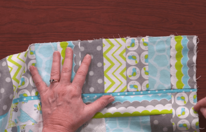 how to make a quilt with flannel fabric