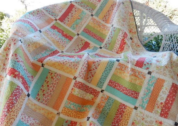 jelly roll quilt Dreamin