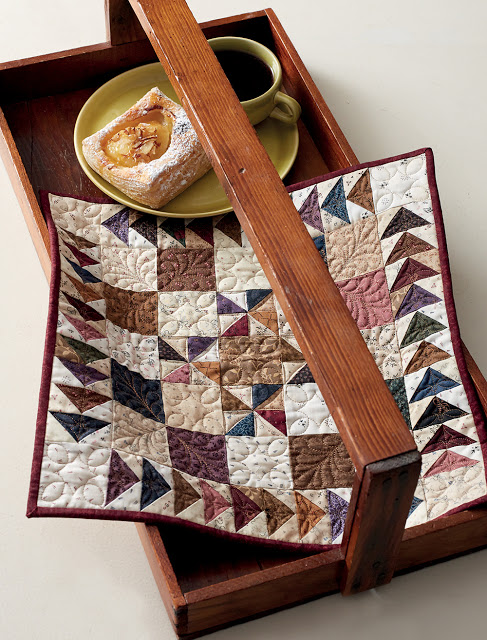 miniature quilt blocks flying geese