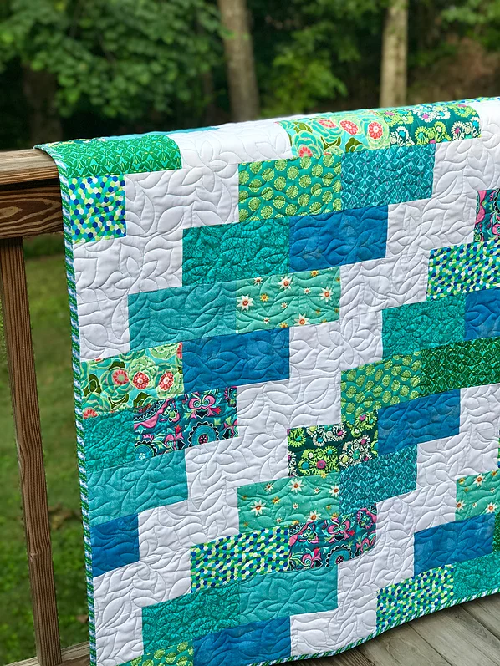 Easy Beginners Quilt Sew Row By Row Quilting Cubby