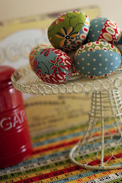 fabric eggs