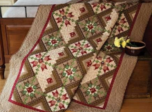 log cabin quilt country charmer