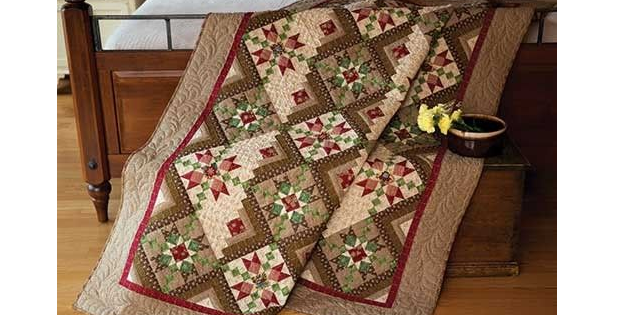log cabin quilt country charmer