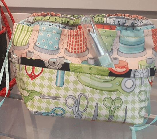 wee braw bag sewing notion fabric