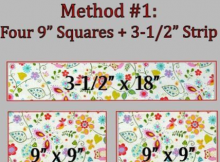 12 ways to cut up fat quarters for quilting