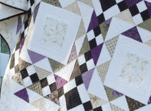 Charm pack quilt checkerboard Shenandoah Valley