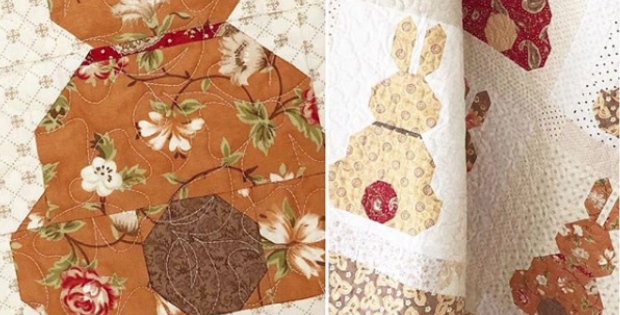 Country Bunnies Quilt The Pattern Basket