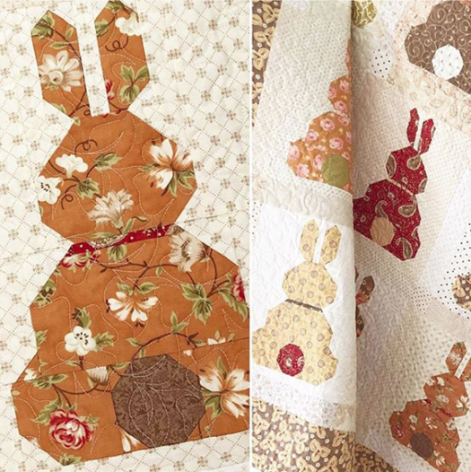 Sweet Country Bunnies For Any Special Season Quilting Cubby