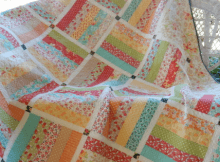 Dreamin Jelly Roll quilt A Quilting Life