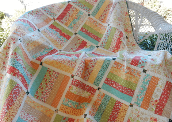 Dreamin jelly roll quilt