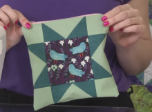How To Make A Flying Geese Zipper Pouch