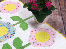 Simply Spring table runner Lindsey Weight