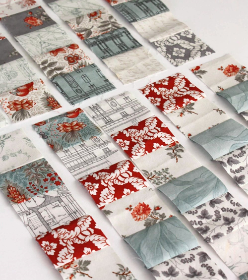 Super Easy Strip Piecing For Patchwork Squares Quilting Cubby