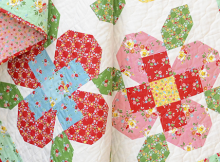 Big Flower quilt blocks Quilt pattern