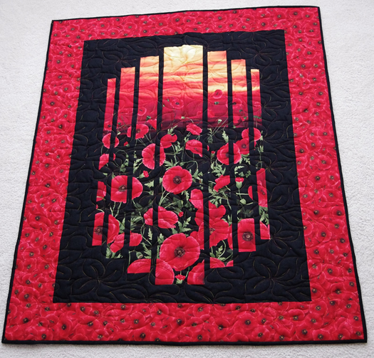 Chong-a-Hwang fabric Fractured quilt
