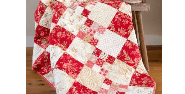 Laundry Basket quilt Little Sweetheart