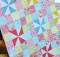 charm pack pinwheel quilt