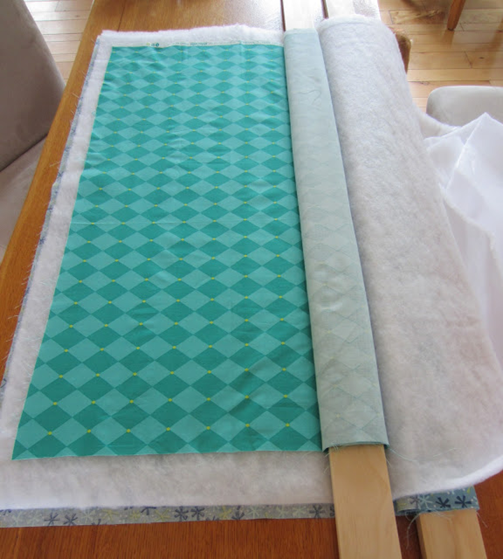 how to board baste a quilt