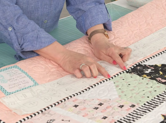 how to make an easy quilt sleeve