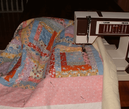 how to quilt on a home sewing machine