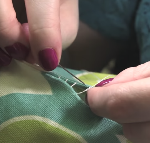 ladder stitch tutorial