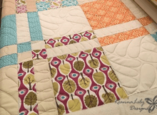 layer cake disappearing nine patch quilt