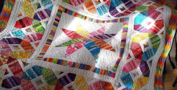 scrap happy star quilt izy