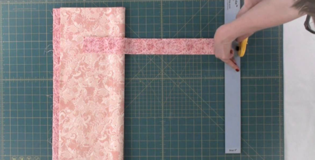 shortcut to strip cutting for binding and sashing