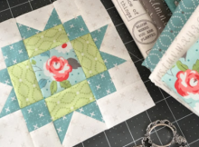 Maple Star Block For A Unique Sampler Quilt